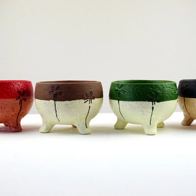 Pattern Clay Pot 4